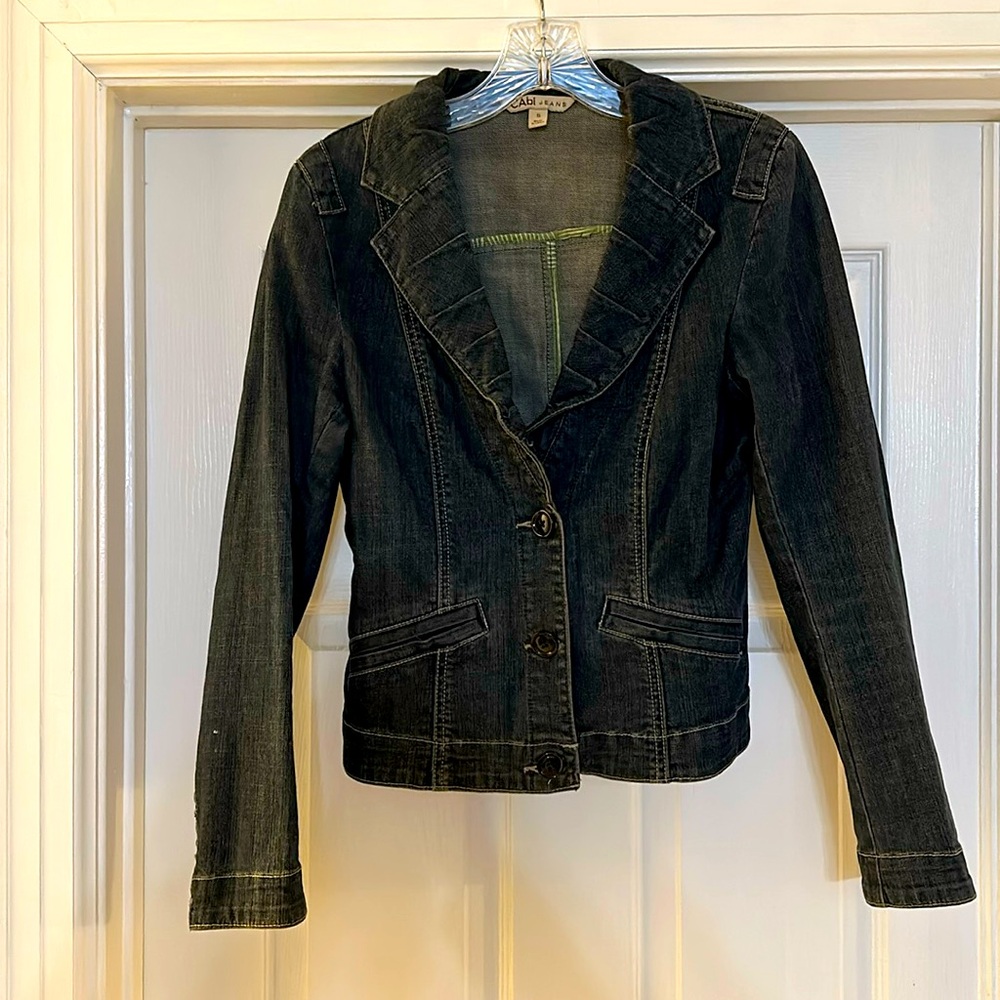 Cabi “Lucy” Denim Jacket, Size Small